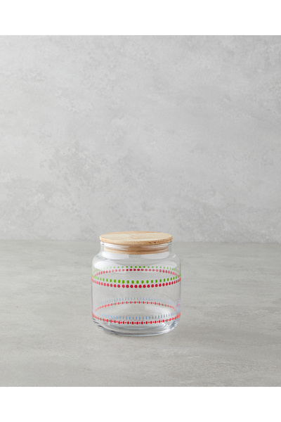 English Home Summer Line Cam Kavanoz 630 ml Şeffaf