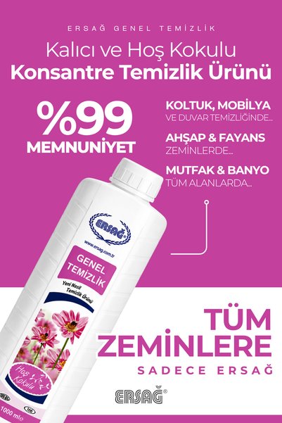 Ersağ Genel Temizlik 1000 ML