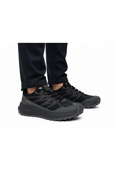 Bestoff Pantofi sport negri pentru bărbați, pentru exterior, hidrofug, pentru...