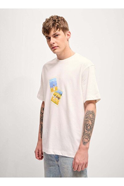The Bear House Men's Cotton T-Shirt – Soft, Breathable & Comfortable for Casu...
