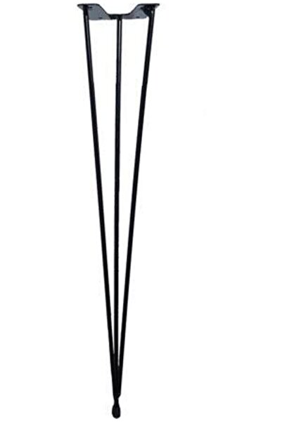 Tapacım Metal Tel Ayak 4 Adet , Firkete , Kütük Sehpa Ayağı 46 Cm