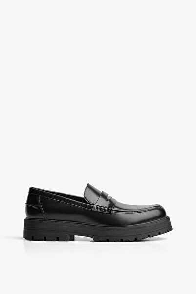 Bershka Chunky sole loafers