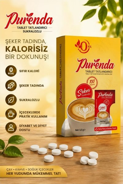 Purenda Tablet Sweetener 100 Tablets