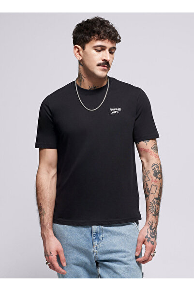 100240910 CODY SL CREW NECK SS TEE Black Round Regular Fit Plain Men's T-Shirt