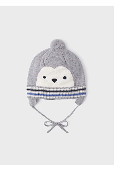 MAYORAL Baby Boy Beanie Gray