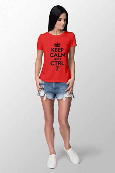 Tshirthane CTRL+Z Štampano Uska kroj Žene Žuta T-shirt