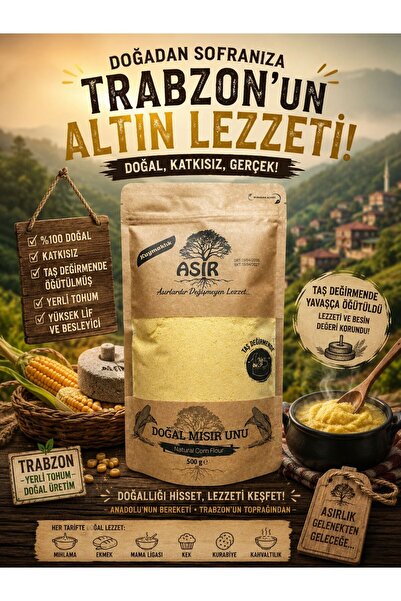 ASIR GIDA DOĞAL MISIR UNU 500 GR.