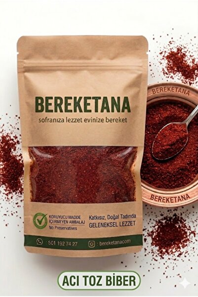 gaziantepli bereket ana baklava & yöresel TOZ BİBER - ACI (100GR)