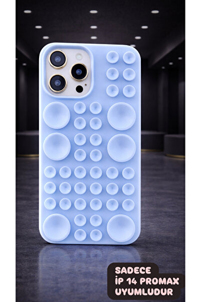 CAMCI Sadece İPhone 14 PROMAX Uyumlu Kendiliğinden Vantuzlu Yeni Sezon Tarz v...
