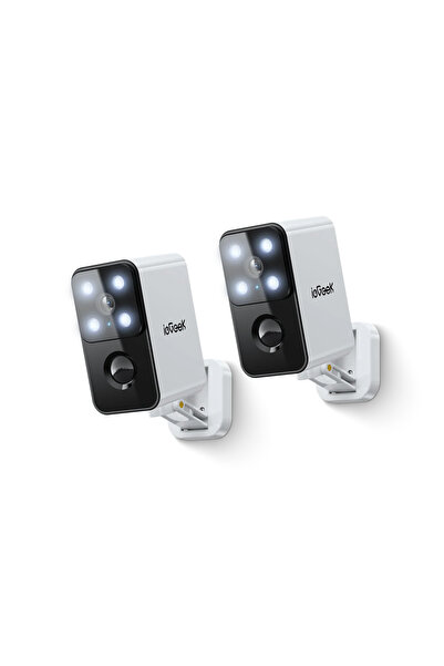ie Geek Cameră de supraveghere ieGeek Wireless 2K 3MP, alimentată cu baterie,...