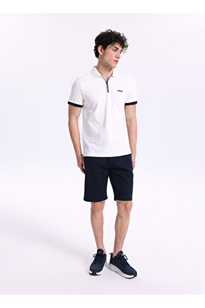JEEP Sweat Şort, 2XL, Lacivert
