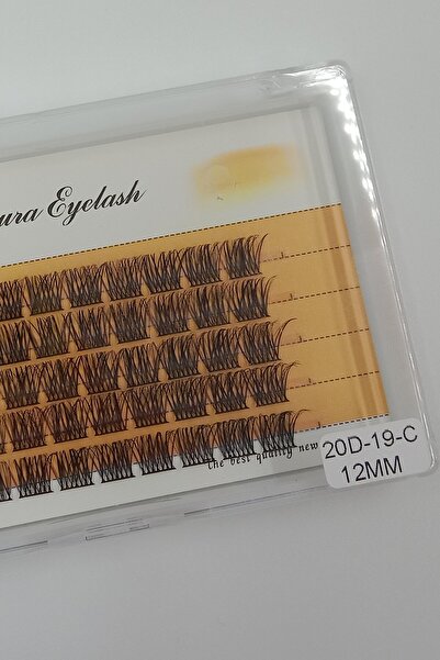 NESURA EYELASH Nesura 20d Tekli Demet Kirpik, Tekli Takma Kirpik - No:19