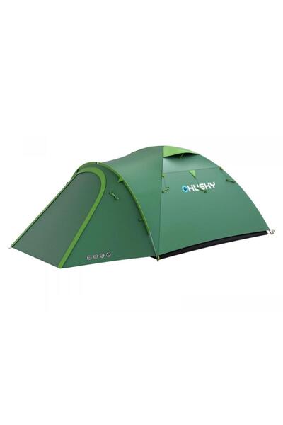 HUSKY Bizon 3 Plus 3 Kişilik Çadır - Yeşil -
