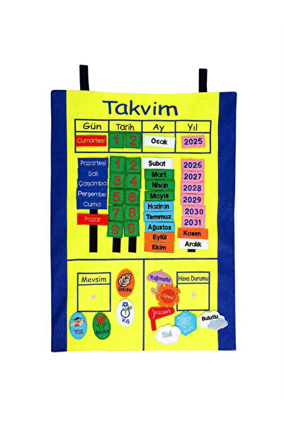 Anki Toys Velcro Calendar Board And-5121