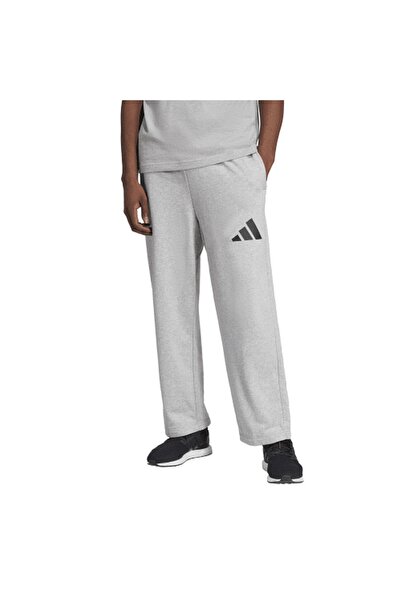 adidas بنطال رياضي بشعار 3 بار واسع الساق من Essentials