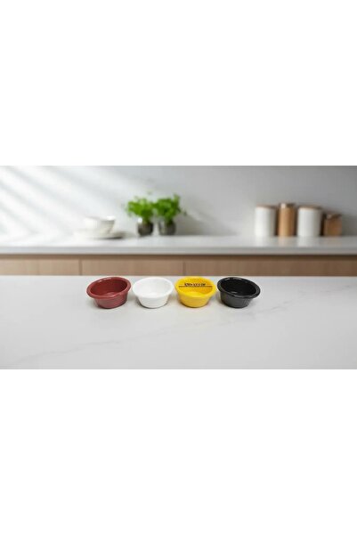 FORMEL 6 cm Sauce Boiler Set of Four Thermoplus Mi̇ka