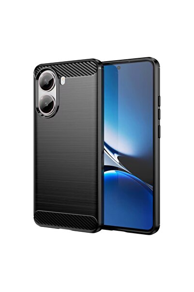 Techsuit Husă pentru Xiaomi Poco X7 Pro - Silicon Carbon - Negru