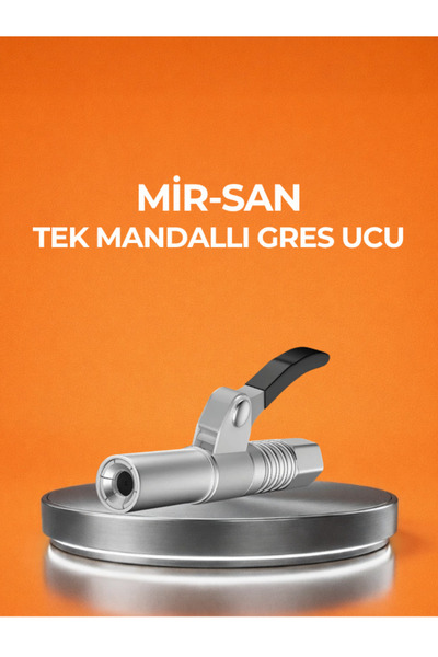 Midapo ERG Yeni Nesil Hortumlu Gres Pompa Ucu Tek Mandallı 10000 Psı Paslanma...