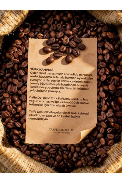 Caffe Del Bello Ground Fresh Shoot Turkish Coffee 500 G