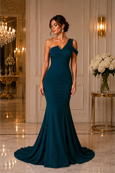 OEM Rochie Petrol Elegance