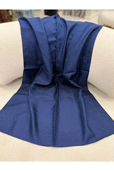 Modario Silk Hand-Made Voile Jacquard Shawl with Rose Pattern - 2