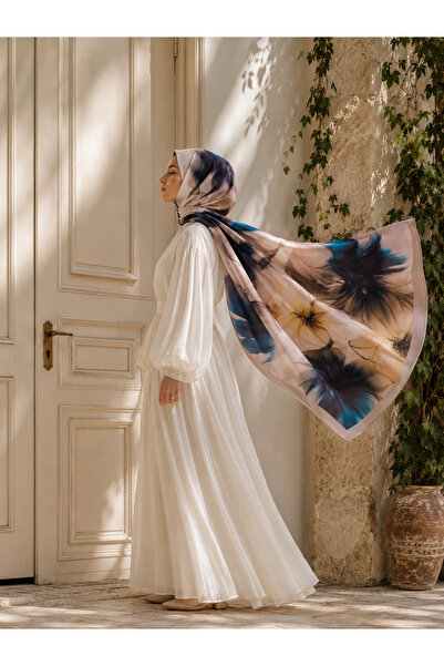 YS COLLECTION Bej Rami Tesettür şal
