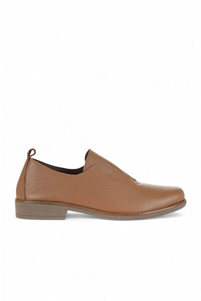 Bueno Shoes Brown Leather Women's Low Heel Shoes 01Wd3801