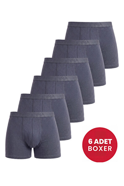 Arma Yıldız Pachet de 6 boxeri pentru bărbați din bumbac și lycra din țesătur...