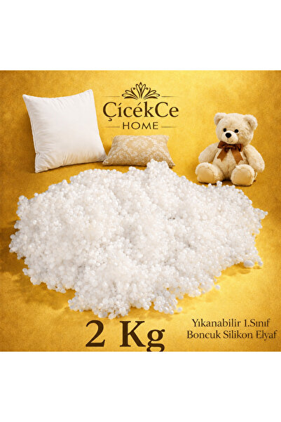 Çiçekce Home evinize renk katar Boncuk Silikon Elyaf 2 Kg 1.kalite