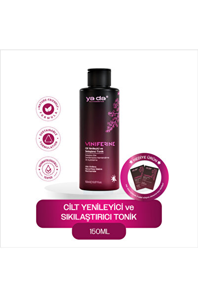ya da multicosmetics Viniferine Cilt Yenileyici ve Sıkılaştırıcı Tonik, 150 m...