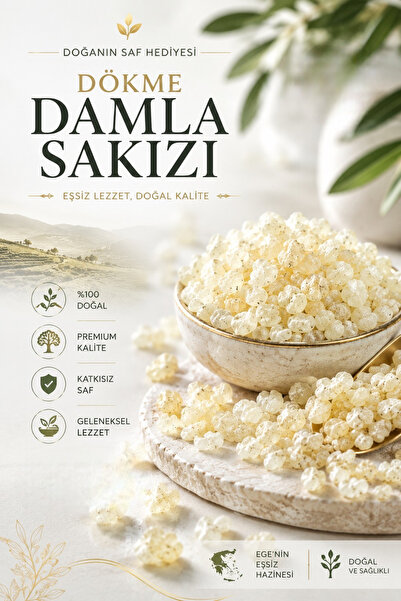 Aktarzane Birinci Kalite Damla Sakızı 100gr