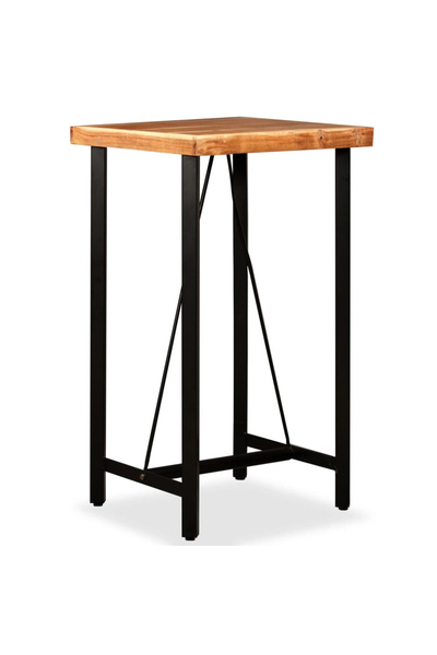 Concept Masă de bar, lemn masiv de acacia, 60 x 60 x 107 cm