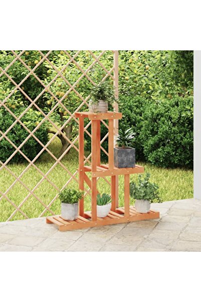Concept Suport pentru flori, 81x25x75,5 cm, lemn masiv de brad