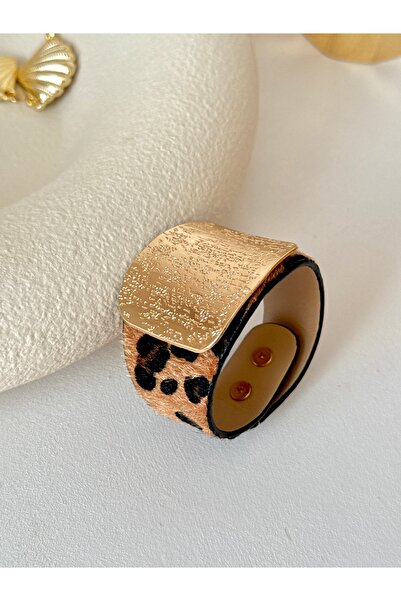 YOUES JEWELRY سوار نسائي بنقشة الفهد
