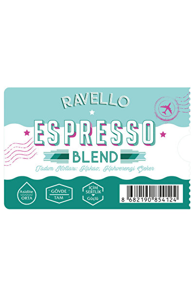 Moliendo Finest Coffee Ravello Espresso Blend Kahve (Çekirdek Kahve) 1000 g