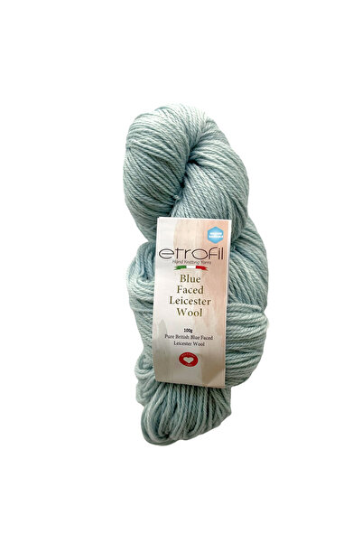 Etrofil Blue Faced Leicester Fire de tricotat Gri pal 100% Lână 100g 240m (75...