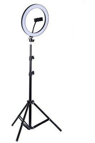 Skygo Selfie Led Işık 10inç Youtube,Makyaj,Kuaför 26cm-2m Stand