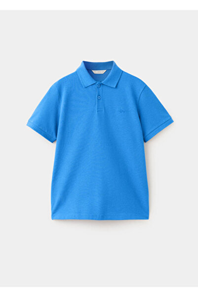 MANGO Kids Pamuklu polo gömlek