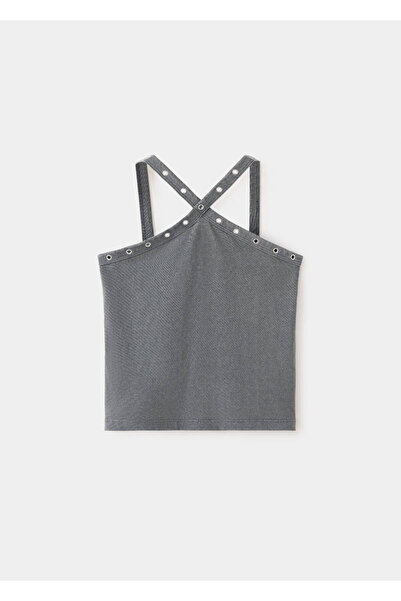 MANGO Kids Çapraz halter üst eyelets detaylı