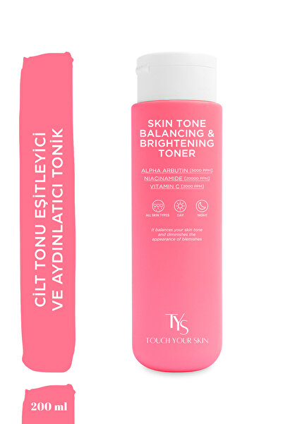 Touch Your Skin Cilt Tonu Eşitleyici ve Aydınlatıcı Tonik