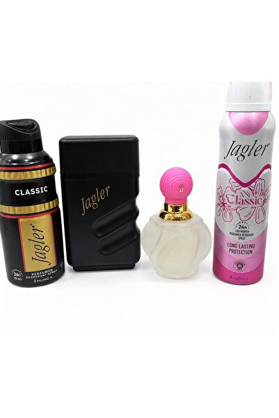 Akçiçek kozmetik CLASSIC PARFÜM WOMEN+MEN SET