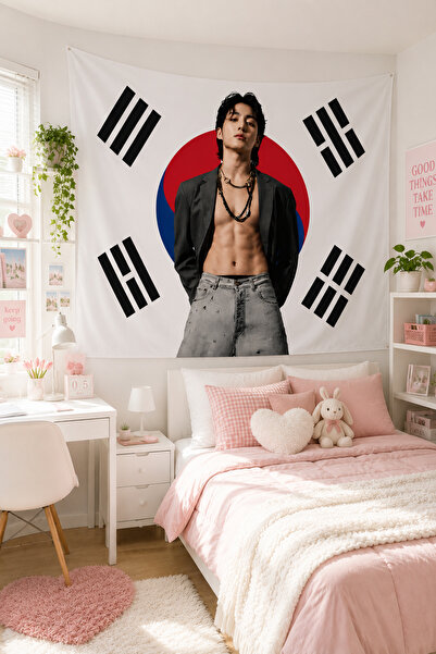 Vendini Bts - Jungkook Wall Covering Wall Tapestry