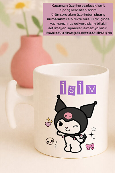 Name Only, Cute Mug with Kuromi ( 1 Piece )