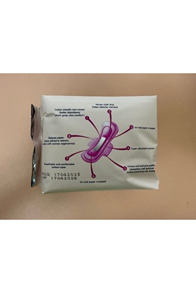 JC Premiere K-Pads Day Napkin, Active Oxygen & Negative Ion & Far-IR, 10pcs