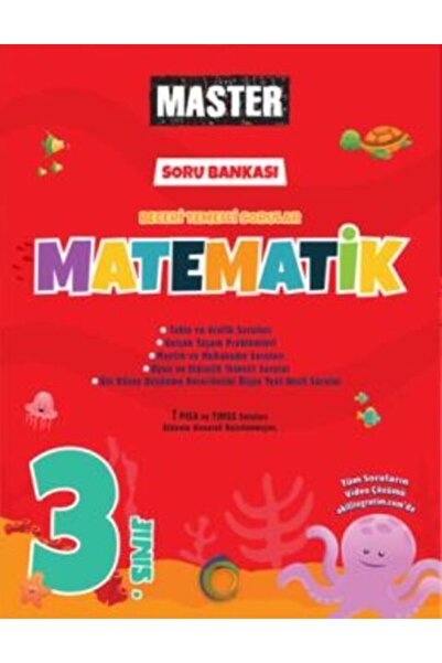 Anla Kazan Yayınları Okyanus 2026 3. Sınıf Master Matematik Soru Bankası