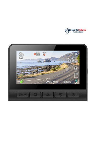 OEM Camera Auto Bord 4K WIFI, Față + Spate 1080P cu GPS