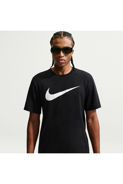 Nike M Nsw Tee Icon Swoosh Чоловіча чорна футболка - DC5094-010