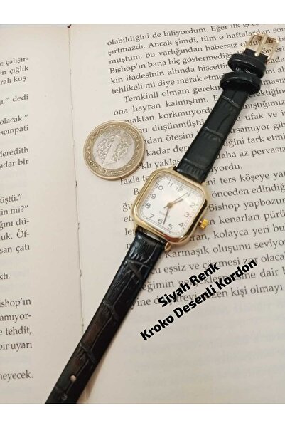 Ricardo Kadın Kol Saati Yeni Moda Saatler , Vintage Tasarım Özel Model , Siya...