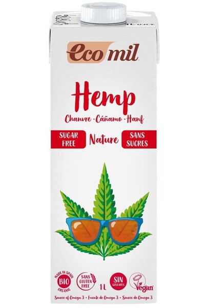 Ecomil Băutură vegetală organică din cânepă, 1000ml
