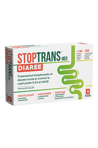 Fiterman Pharma Stoptrans Med, 10 plicuri, Fiterman